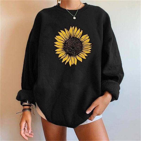 women's hoodies sweatshirts women s sweaters harajuku oversized sweatshirt sunflower print women crewneck pullover drop shoulder loose, Black
women's hoodies sweatshirts women s sweaters harajuku oversized sweatshirt sunflower print women crewneck pullover drop shoulder loose, Black