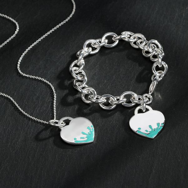 trendy pendant necklaces 925 silver enamel necklace lobster clasp bracelet luxury chain jewelry gift
trendy pendant necklaces 925 silver enamel necklace lobster clasp bracelet luxury chain jewelry gift