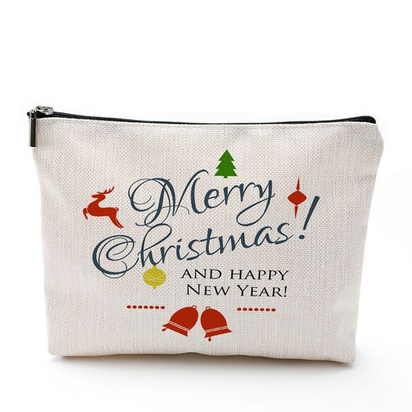 3pcs cosmetic bags women cotton linen merry christmas letter travel storage bag mix color
3pcs cosmetic bags women cotton linen merry christmas letter travel storage bag mix color