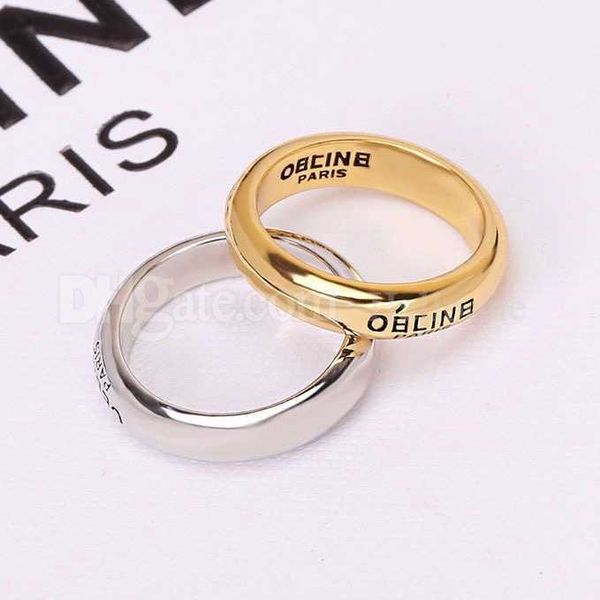 fashion designer gold letter band rings bague for women lady party wedding lovers gift engagement jewelry colorfast, Silver
fashion designer gold letter band rings bague for women lady party wedding lovers gift engagement jewelry colorfast, Silver