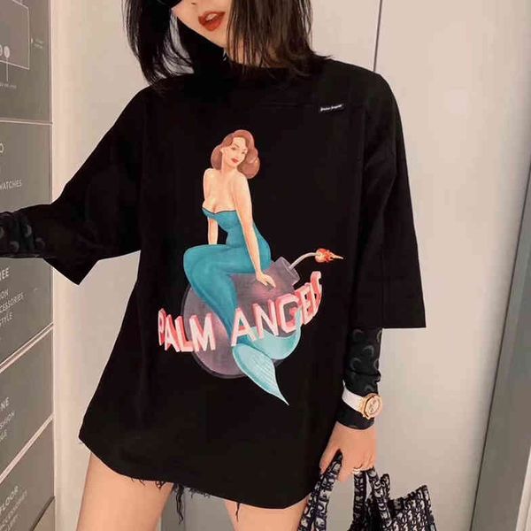 designer t shirt palm angle fashion brand buy one get 20ss mermaid print men's and women's short sleeve t-shirts luxury shirts uni, White;black
designer t shirt palm angle fashion brand buy one get 20ss mermaid print men's and women's short sleeve t-shirts luxury shirts uni, White;black