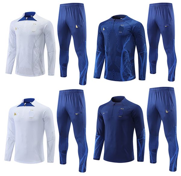 22-23 france football fans men's tracksuits logo embroidery saint germain soccer training clothing outdoor jogging shirt, Gray
22-23 france football fans men's tracksuits logo embroidery saint germain soccer training clothing outdoor jogging shirt, Gray