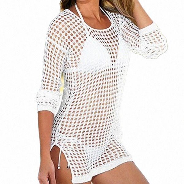 women lace hollowed-out mesh gauze v-neck bikini swimsuit swimwear pullover blouse beach cover up #yj women's t8nn#, White;black
women lace hollowed-out mesh gauze v-neck bikini swimsuit swimwear pullover blouse beach cover up #yj women's t8nn#, White;black