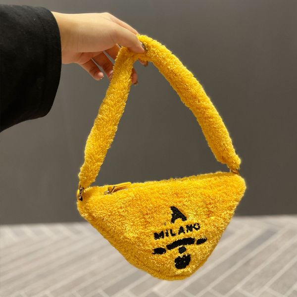 lamb hair shoulder bag women triangle bags fashion embroidered letters solid underarm bag zipper closure handbag purses nylon lining hairy w
lamb hair shoulder bag women triangle bags fashion embroidered letters solid underarm bag zipper closure handbag purses nylon lining hairy w