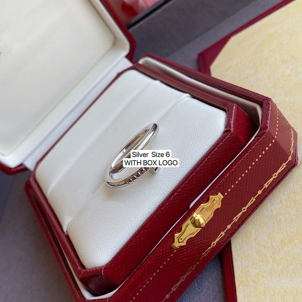 love screw rings womens rings band ring classic luxury designer jewelry women titanium stee non fade allergic diamond mens with red box and, Silver
love screw rings womens rings band ring classic luxury designer jewelry women titanium stee non fade allergic diamond mens with red box and, Silver