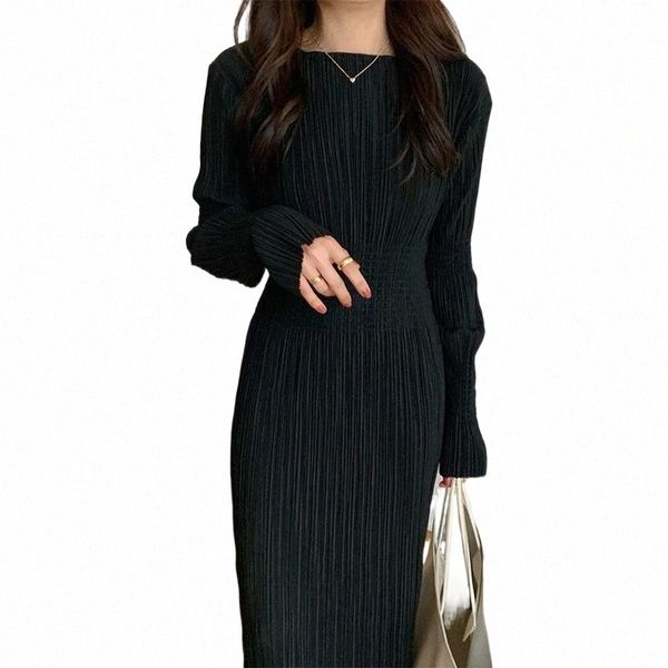 nomikuma dress women korean chic autumn retro o neck folds design stretch slim waist long sleeve black dresses vestidos 3d717 casual s9sr#, Black;gray
nomikuma dress women korean chic autumn retro o neck folds design stretch slim waist long sleeve black dresses vestidos 3d717 casual s9sr#, Black;gray