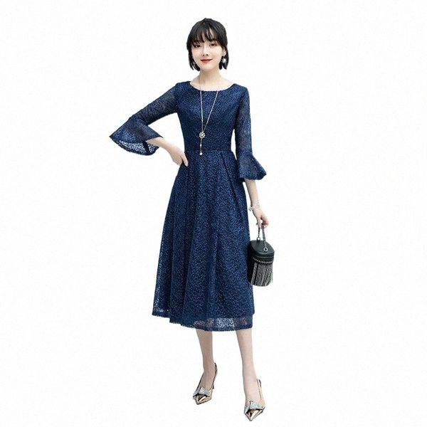 xs-3xl women sweet flare sleeve mid-length lace dresses elegant o-neck banquet skirt appliques evening gown vestidos de festa t4vs#, Red
xs-3xl women sweet flare sleeve mid-length lace dresses elegant o-neck banquet skirt appliques evening gown vestidos de festa t4vs#, Red