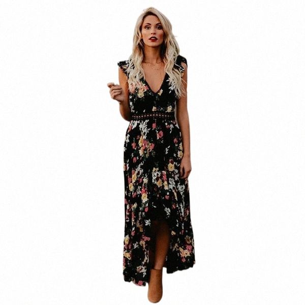 summer dress women beach style v-neck sleeveless floral long 2021 irregular backless sundress woman vestidos casual dresses 398f#, Black;gray
summer dress women beach style v-neck sleeveless floral long 2021 irregular backless sundress woman vestidos casual dresses 398f#, Black;gray