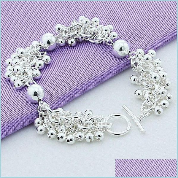 link chain chain 925 sterling sier grapes more beads charm bracelets jewelry for fashion women wedding engagement gift 1223 t2 drop dhhlq, Black
link chain chain 925 sterling sier grapes more beads charm bracelets jewelry for fashion women wedding engagement gift 1223 t2 drop dhhlq, Black
