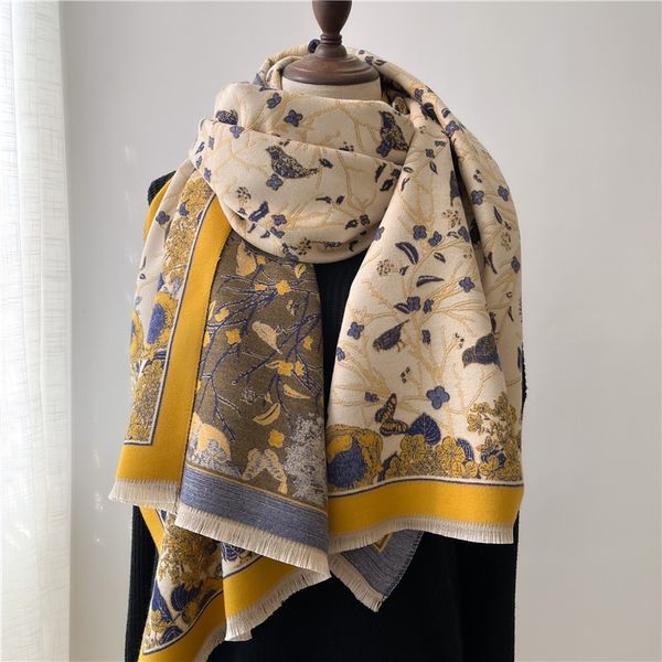 scarve winter scarf cashmere warm thick shawls wraps for lady fashion print pashmina hijab blanket stoles floral echarpe 220914, Blue;gray
scarve winter scarf cashmere warm thick shawls wraps for lady fashion print pashmina hijab blanket stoles floral echarpe 220914, Blue;gray