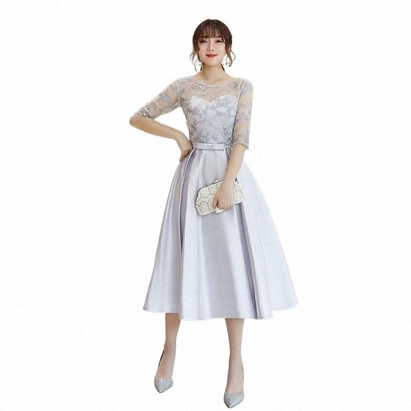gray bridesmaid satin dresses embroidery flower mid-length sisters skirt wedding party gown elegant evening dress xs-xxl vestido t4nu#, Red
gray bridesmaid satin dresses embroidery flower mid-length sisters skirt wedding party gown elegant evening dress xs-xxl vestido t4nu#, Red