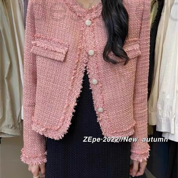 women's jackets designer 22 early autumn new niche design trendy brand fashion temperament tweed short coat age reducing hundred matchi, Black;brown
women's jackets designer 22 early autumn new niche design trendy brand fashion temperament tweed short coat age reducing hundred matchi, Black;brown