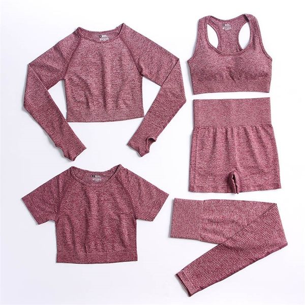 yoga outfit 5piece women seamless yoga sets gym clothes fitness workout yoga wear sportswear suit crop bra leggings shorts sport outfit 2209
yoga outfit 5piece women seamless yoga sets gym clothes fitness workout yoga wear sportswear suit crop bra leggings shorts sport outfit 2209