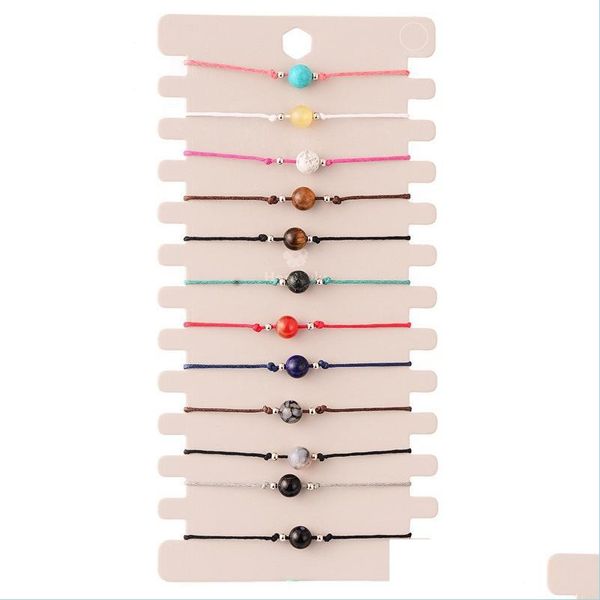 link chain 12pcs/sets natural stone handmade woven charms bracelets bangles for women adjustable rope wristband jewelry children bir dh7oa, Black
link chain 12pcs/sets natural stone handmade woven charms bracelets bangles for women adjustable rope wristband jewelry children bir dh7oa, Black