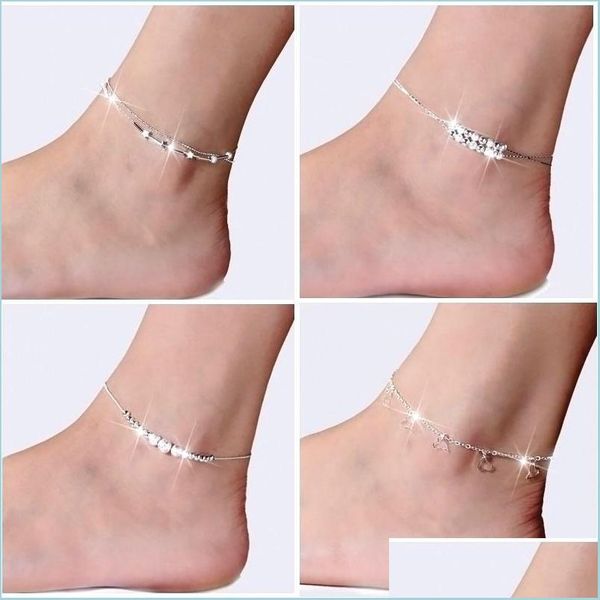 anklets new 925 sterling sliver ankle bracelet for women foot jewelry inlaid zircon anklets on a leg personality gifts 527 t2 drop de dhu1w, Red;blue
anklets new 925 sterling sliver ankle bracelet for women foot jewelry inlaid zircon anklets on a leg personality gifts 527 t2 drop de dhu1w, Red;blue