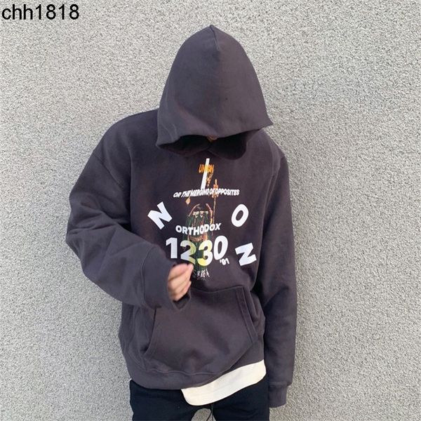 high version 2022 early autumn new meichao rrr123 co branded fog annual limited men's and women's hoodie, Black
high version 2022 early autumn new meichao rrr123 co branded fog annual limited men's and women's hoodie, Black