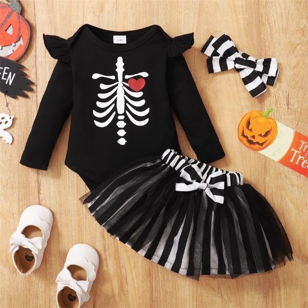 clothing sets halloween autumn born infant baby girls rompers 024m skull print long sleeve playsuit novelty 3pcs outfits jumpsuits costume 2, White
clothing sets halloween autumn born infant baby girls rompers 024m skull print long sleeve playsuit novelty 3pcs outfits jumpsuits costume 2, White