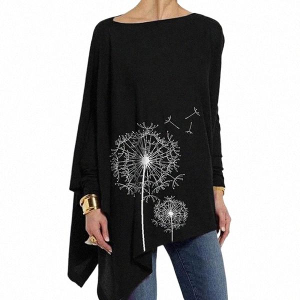 women blouses tunic round neck blouse printed irregular long-sleeved casual blusas roupa feminina chemise women's & shirts 66ta#, White
women blouses tunic round neck blouse printed irregular long-sleeved casual blusas roupa feminina chemise women's & shirts 66ta#, White