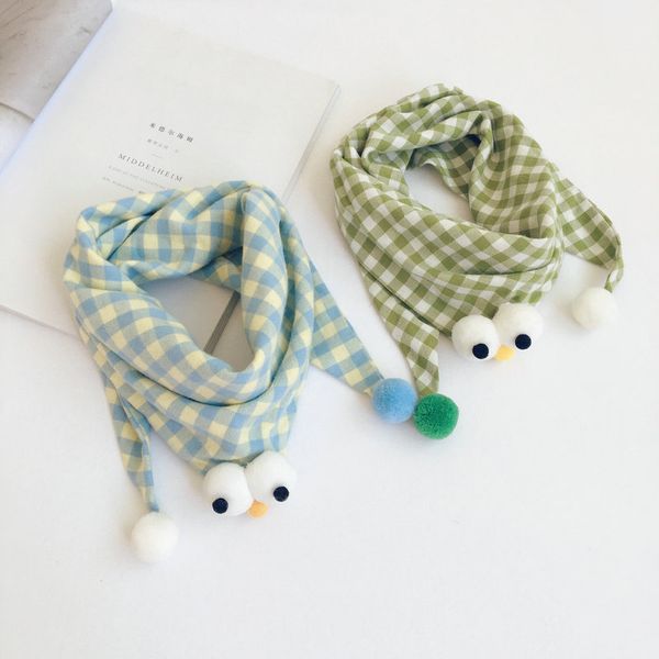 korean style cartoon plaid children triangular scarf autumn winter new all-match toddlers kids wrap warm neckerchief, Blue;gray
korean style cartoon plaid children triangular scarf autumn winter new all-match toddlers kids wrap warm neckerchief, Blue;gray