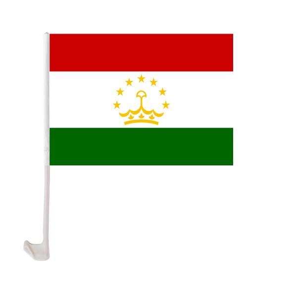 30x45cm tajikistan car flag polyester uv protection window clip car decoration banner with flagpole
30x45cm tajikistan car flag polyester uv protection window clip car decoration banner with flagpole