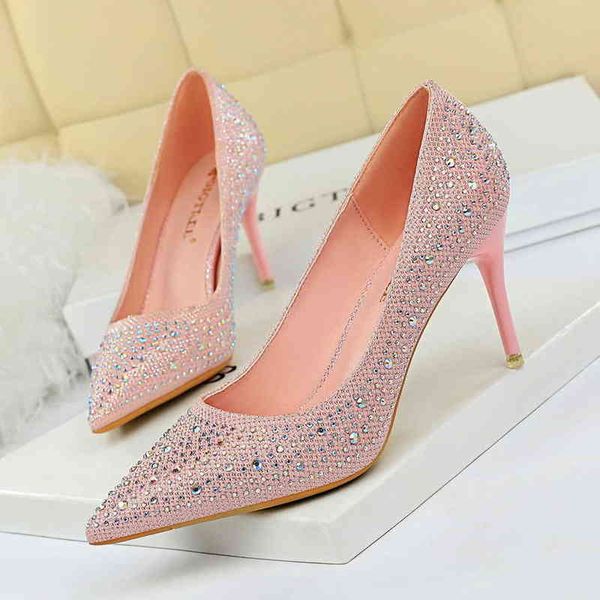 9219-a22 sandals korean fashion wedding shoes high heel thin shallow mouth pointed party diamond single, Black
9219-a22 sandals korean fashion wedding shoes high heel thin shallow mouth pointed party diamond single, Black