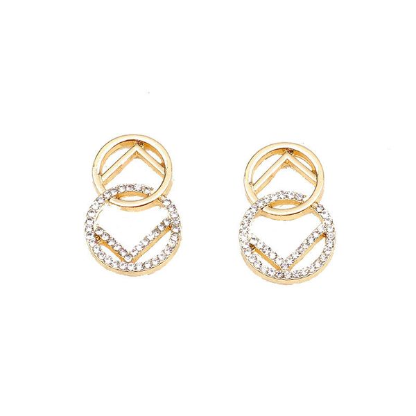wholesale charm fashion designer earring diamond double letter earrings women wedding party designer jewelry high-quality gift, Golden
wholesale charm fashion designer earring diamond double letter earrings women wedding party designer jewelry high-quality gift, Golden