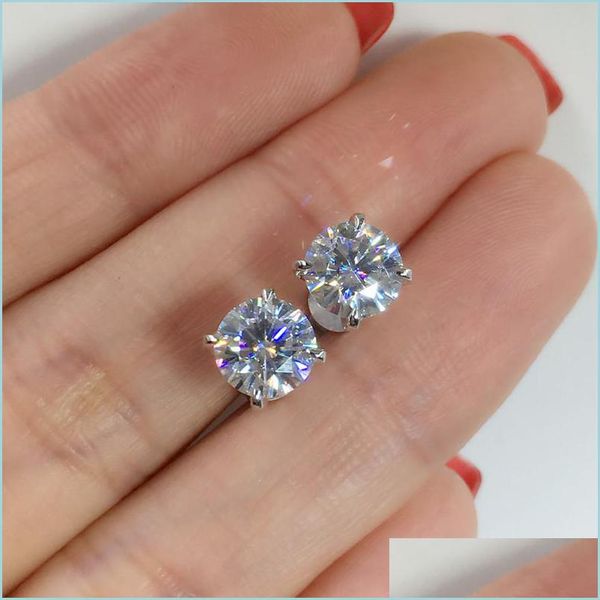 stud real 925 sterling sier stud earrings classic 6-8mm round created moissanite for women wedding jewelry female 191 r2 drop delivery dhqso, Golden;silver
stud real 925 sterling sier stud earrings classic 6-8mm round created moissanite for women wedding jewelry female 191 r2 drop delivery dhqso, Golden;silver