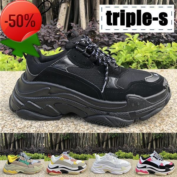 2022 men paris triple s casual shoes black white pink beige green yellow grey gym blue mens trainers women sneakers us 6 -12
2022 men paris triple s casual shoes black white pink beige green yellow grey gym blue mens trainers women sneakers us 6 -12