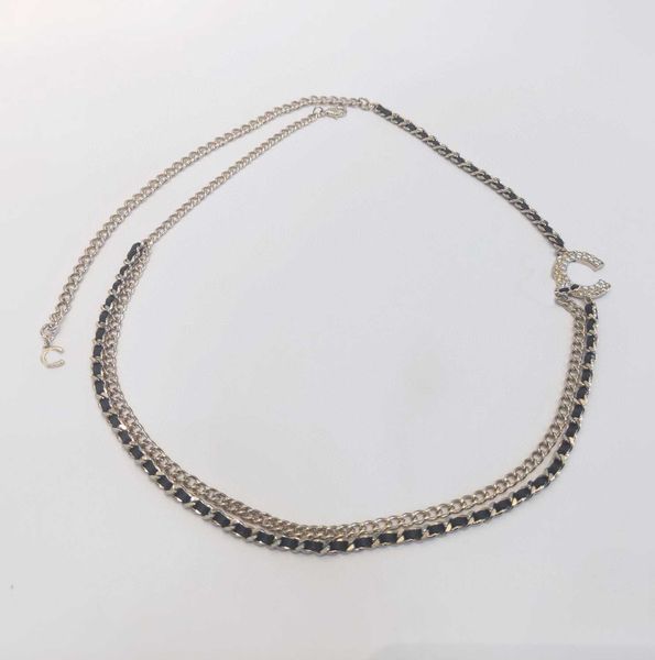 2022 luxury quality charm pedant necklace with diamond and black genuine leather in 18k gold plated have box stamp ps7614, Golden
2022 luxury quality charm pedant necklace with diamond and black genuine leather in 18k gold plated have box stamp ps7614, Golden