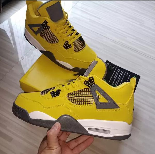 with box 4 lightnings mens basketball shoes thunder red black white oreo 4s yellow white-dark blue grey outdoor sports sneakers
with box 4 lightnings mens basketball shoes thunder red black white oreo 4s yellow white-dark blue grey outdoor sports sneakers