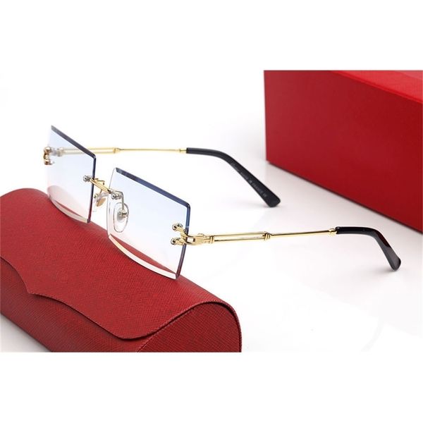 sunglasses metal rimless square big luxury mens sunglass sun glasses desinger shade for men and women outlet, White;black
sunglasses metal rimless square big luxury mens sunglass sun glasses desinger shade for men and women outlet, White;black
