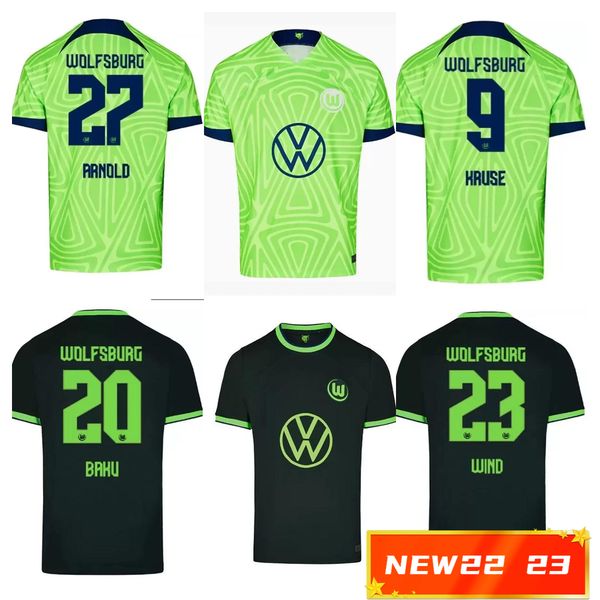 22 23 soccer jersey wolfsburg weghorst arnold 2022 2023 malli brekalo mehmedi uilavogui xaver home away men football shirt, Black
22 23 soccer jersey wolfsburg weghorst arnold 2022 2023 malli brekalo mehmedi uilavogui xaver home away men football shirt, Black
