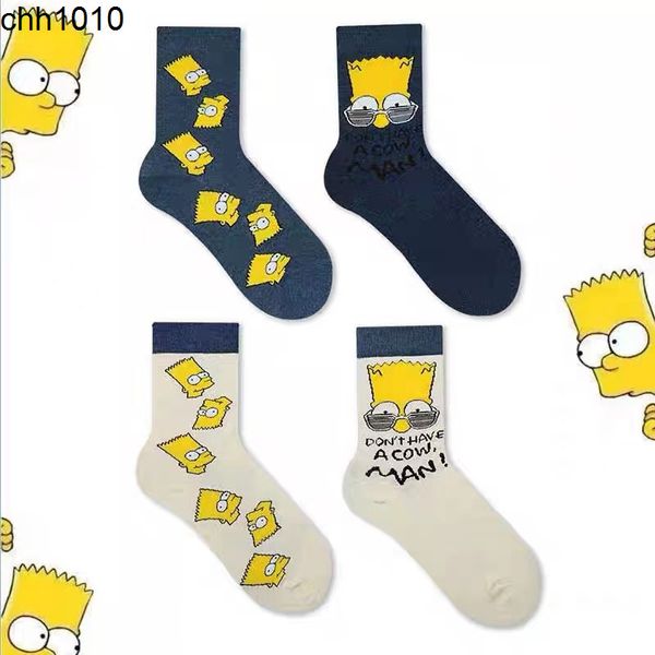 men's south korea fashion brand simpson yuansu ulzzangins medium socks men's and women's cartoon cotton fashion, Black
men's south korea fashion brand simpson yuansu ulzzangins medium socks men's and women's cartoon cotton fashion, Black