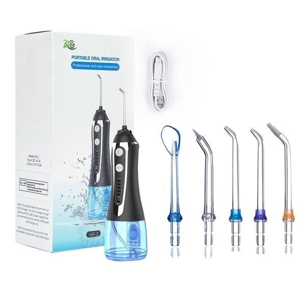 other oral hygiene ag portable oral irrigator usb rechargeable water flosser dental water jet 300ml 5 modes tank proof teeth cleaner 220916
other oral hygiene ag portable oral irrigator usb rechargeable water flosser dental water jet 300ml 5 modes tank proof teeth cleaner 220916
