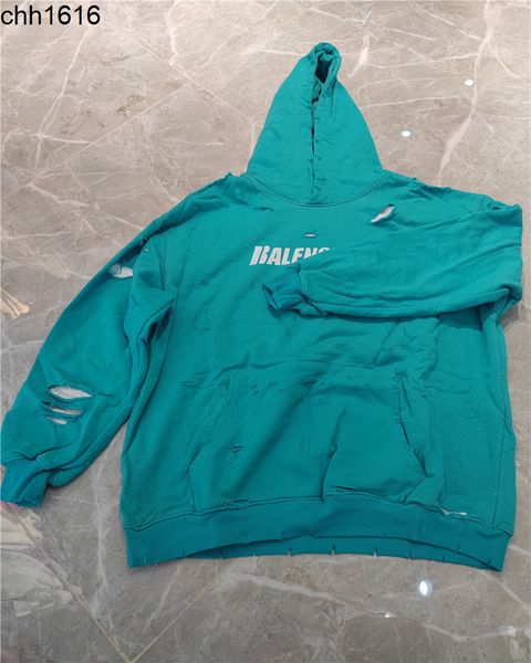 family balencaigass winter new high street fashion brand os version paris art hole crack hole hoodie men and women fashion, Black
family balencaigass winter new high street fashion brand os version paris art hole crack hole hoodie men and women fashion, Black