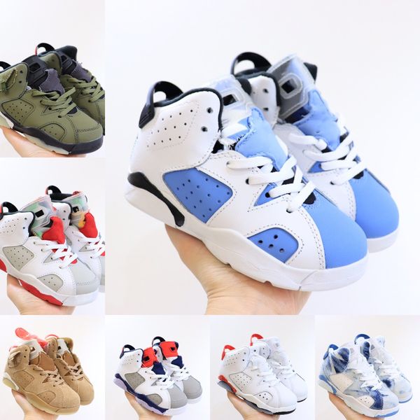 travis scotts jumpman 6 kids basketball shoes washed denim suede boys girls casual sneakers jordam jorden 6s vi sport trainer toddler childr
travis scotts jumpman 6 kids basketball shoes washed denim suede boys girls casual sneakers jordam jorden 6s vi sport trainer toddler childr