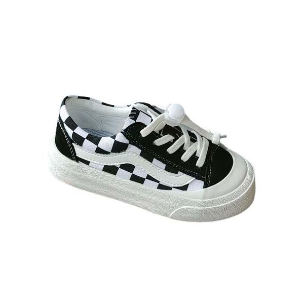 sneakers kids shoes children casual baby footwear four seasons breathable boys plaid vance fashion comfortable girls canvas e4656, Black;red
sneakers kids shoes children casual baby footwear four seasons breathable boys plaid vance fashion comfortable girls canvas e4656, Black;red