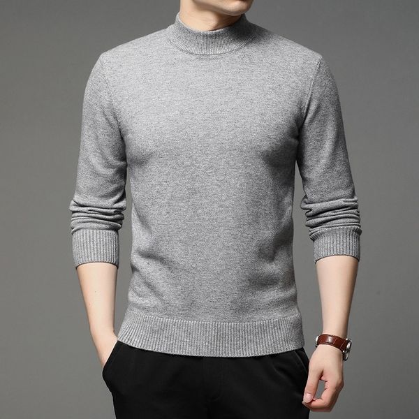 men s sweaters autumn winter mens pullover mock neck fashion solid color thick and warm bottoming shirt male brand casual sweater 220916, White;black
men s sweaters autumn winter mens pullover mock neck fashion solid color thick and warm bottoming shirt male brand casual sweater 220916, White;black
