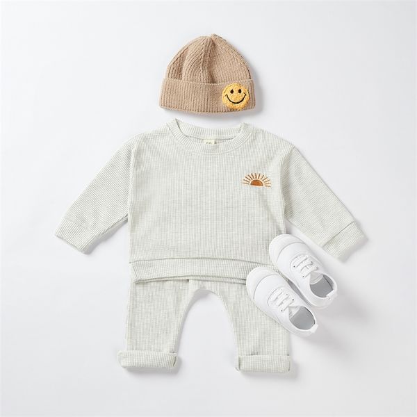 clothing sets baby boys clothes sets soft waffle cotton embroidered sunrise badge pp pants born toddler baby girl clothes kids outfits 22091, White
clothing sets baby boys clothes sets soft waffle cotton embroidered sunrise badge pp pants born toddler baby girl clothes kids outfits 22091, White