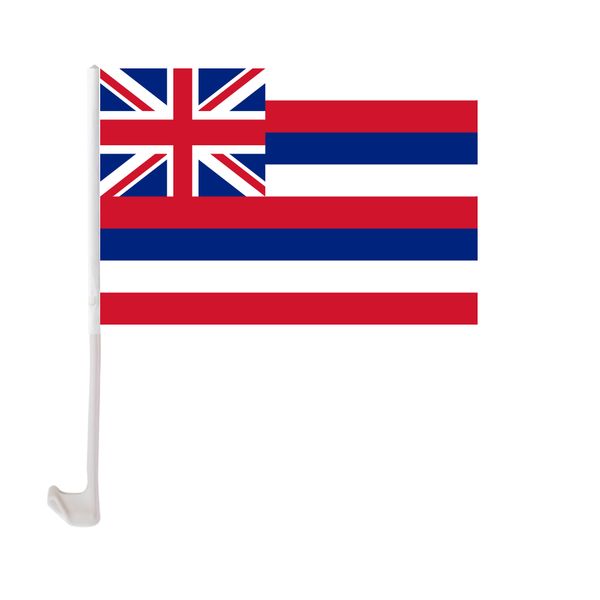 30x45cm hawaii car flag polyester uv protection window clip car decoration banner with flagpole
30x45cm hawaii car flag polyester uv protection window clip car decoration banner with flagpole