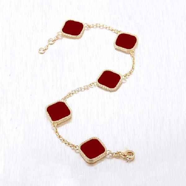 fashion classic 4/four leaf clover charm bracelets agate chain 18k gold agate shell mother-of-pearl for women&girl wedding mother' desi, Golden;silver
fashion classic 4/four leaf clover charm bracelets agate chain 18k gold agate shell mother-of-pearl for women&girl wedding mother' desi, Golden;silver