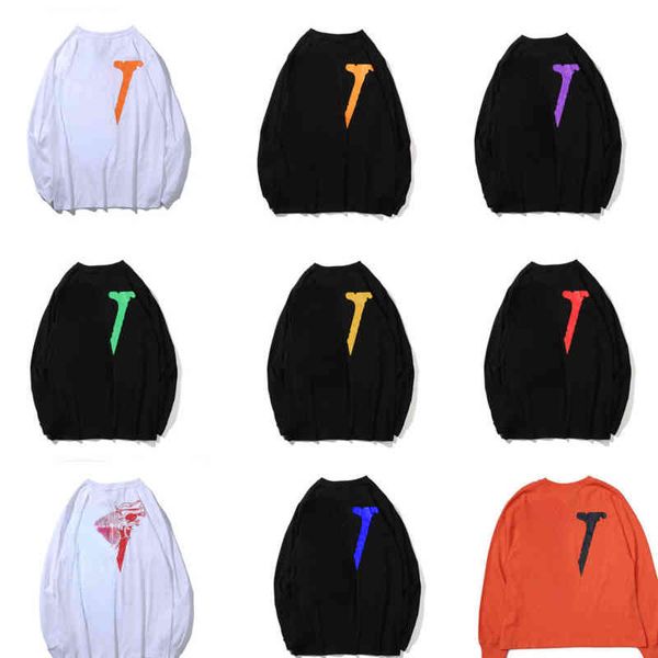 22ss mens t shirt big v printed sweatshirt designer shirts hip-hop round neck long-sleeved t-shirt oversize men women pullover sweater, White;black
22ss mens t shirt big v printed sweatshirt designer shirts hip-hop round neck long-sleeved t-shirt oversize men women pullover sweater, White;black