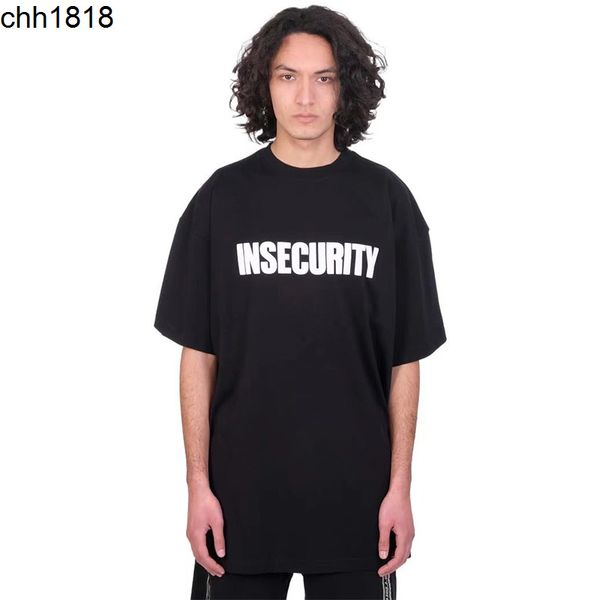 high version legal tide brand weitemeng styles vetementss foaming letter printing men's and women's loose short sleeve t-shirt, White;black
high version legal tide brand weitemeng styles vetementss foaming letter printing men's and women's loose short sleeve t-shirt, White;black