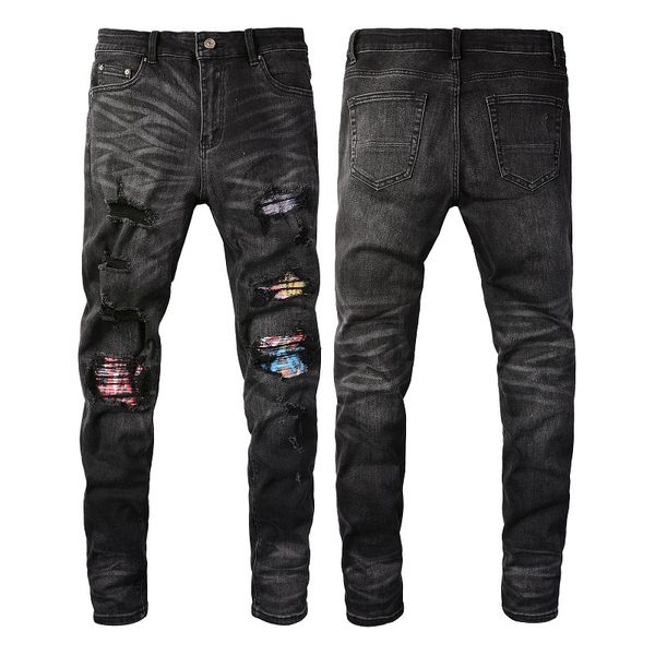 2021 mens jeans distressed motorcycle biker jean rock skinny slim ripped hole letter uality brand hip hop denim pants 8638, Blue
2021 mens jeans distressed motorcycle biker jean rock skinny slim ripped hole letter uality brand hip hop denim pants 8638, Blue