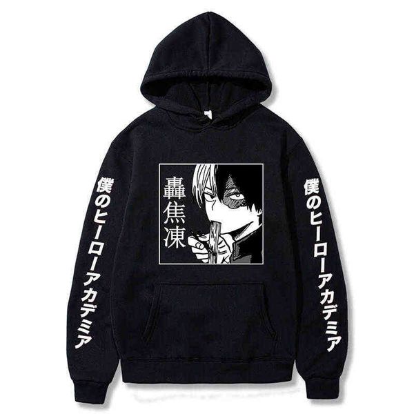 men's hoodies sweatshirts my hero academia hoodie japanese anime s todoroki streetwear pullover casual long sleeve warm sweatshirt hood, Black
men's hoodies sweatshirts my hero academia hoodie japanese anime s todoroki streetwear pullover casual long sleeve warm sweatshirt hood, Black