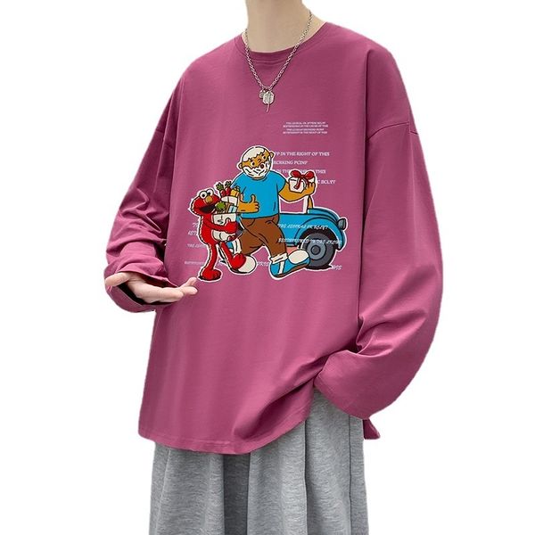 men s t shirts youth couple outfit t shirts o neck color long sleeve cartoon patterned casual loose size plus 220916, White;black
men s t shirts youth couple outfit t shirts o neck color long sleeve cartoon patterned casual loose size plus 220916, White;black
