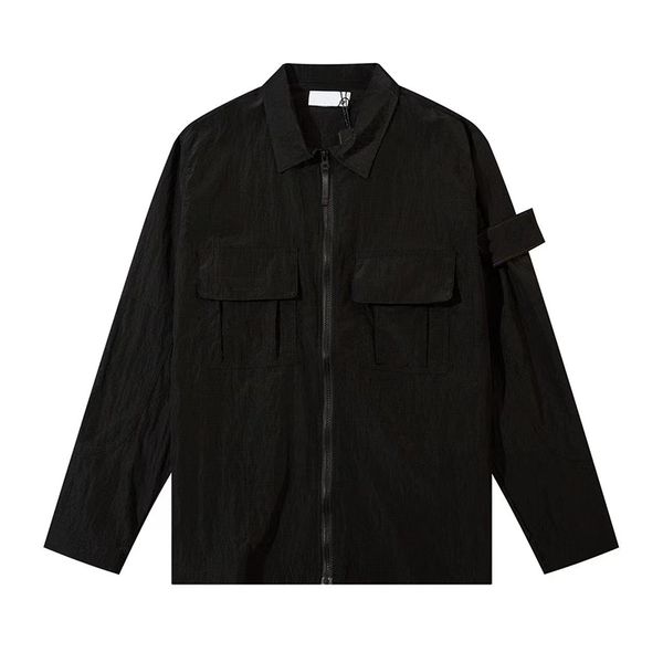 toney brand jackets coat metal nylon functional shirt double pocket jacket reflective sun protection windbreaker men size, Black;brown
toney brand jackets coat metal nylon functional shirt double pocket jacket reflective sun protection windbreaker men size, Black;brown