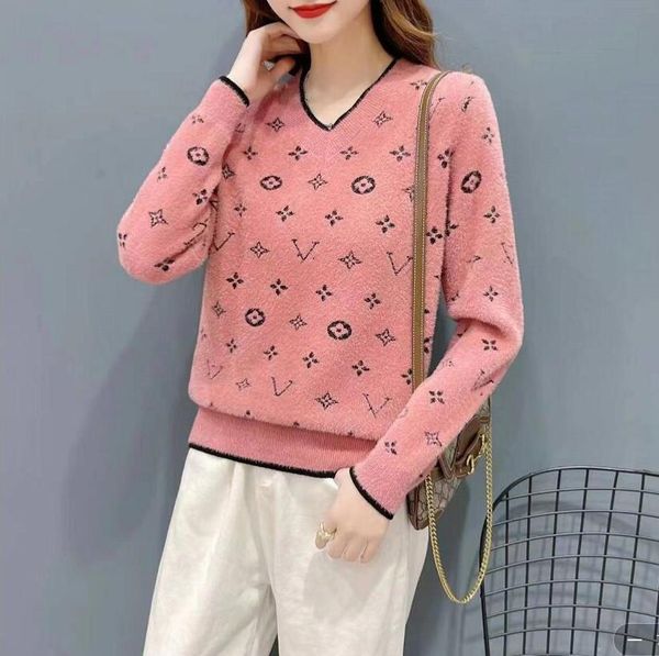women loose sweaters stars pattern solid color luxury designer o-neck long sleeve elegant vintage lady pullovers, White;black
women loose sweaters stars pattern solid color luxury designer o-neck long sleeve elegant vintage lady pullovers, White;black