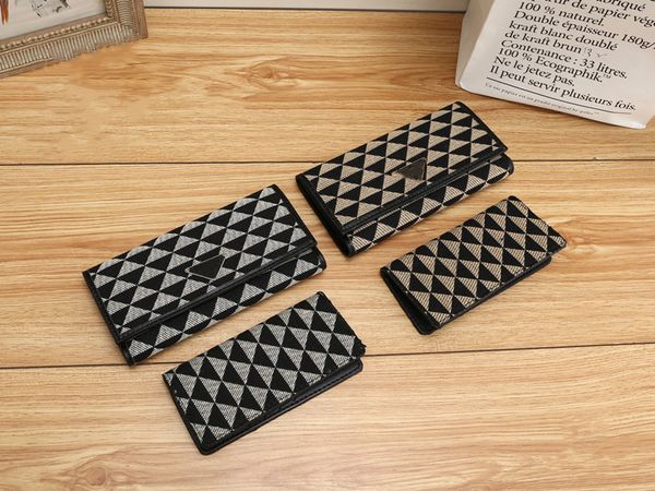 designer long fold purses 2pcs/set wallets men women rectangular mini purse wallet triangle canvas leather card holders black clutch bags ch, Red;black
designer long fold purses 2pcs/set wallets men women rectangular mini purse wallet triangle canvas leather card holders black clutch bags ch, Red;black