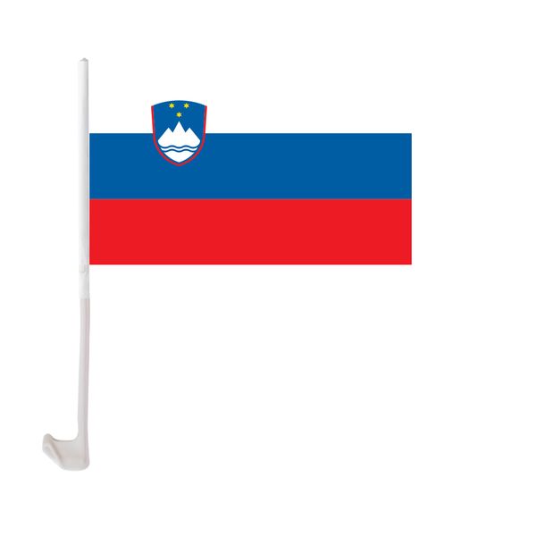 slovenia car flag 30x45cm window clip slovenian flags polyester uv protection car decoration banner with flagpole
slovenia car flag 30x45cm window clip slovenian flags polyester uv protection car decoration banner with flagpole